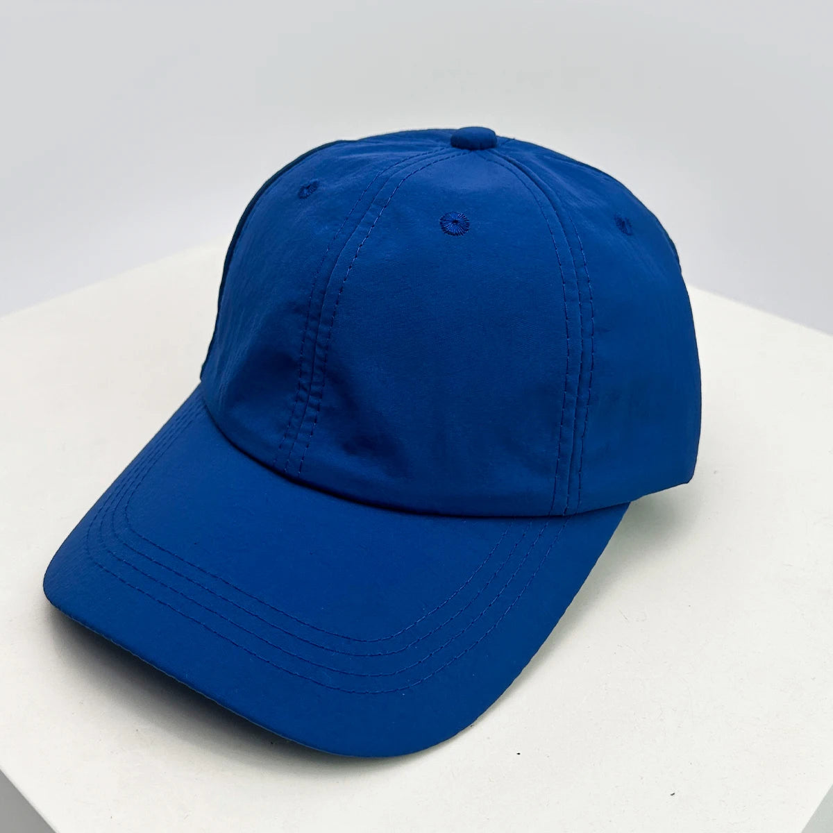 New Unisex Solid Quick Drying Sports Baseball Hats Breathable Outdoor Sunshade Simple Peaked Caps Versatile Fashion Street ins