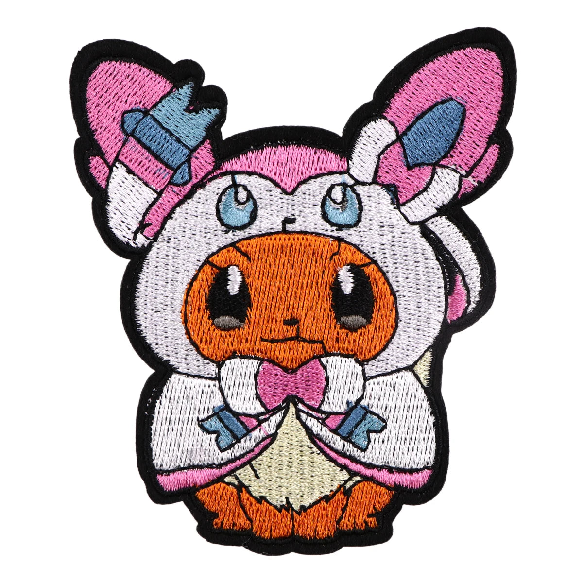 Anime Game Cute Embroidery Patches For Clothing Cartoon Cosplay Patches For Clothes DIY Iron on Patch On Clothes Stickers