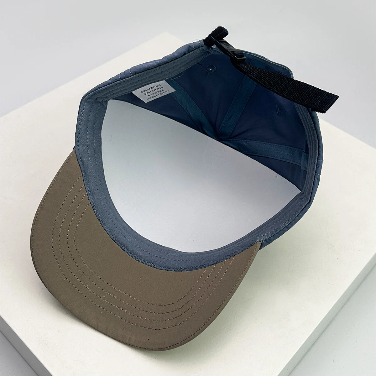 New Unisex Cartoon Color Block Letter Embroidery Baseball Hats Breathable Short Eave Sunshade Peaked Caps Versatile Quick Drying