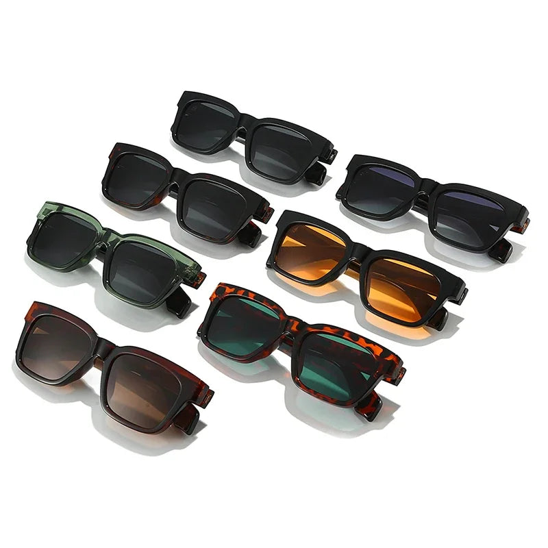 JNPCXI Square Polarized Sunglasses Women Shades UV400 Fashion Luxury Gradient Men Outdoors Sun Glasses