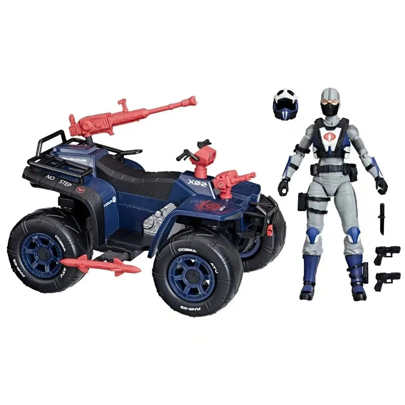 Original Hasbro G.I. Joe Classified Series 119 Cobra Ferret Scout & Cobra Ferret ATV Anime Figures Toys Models Collection