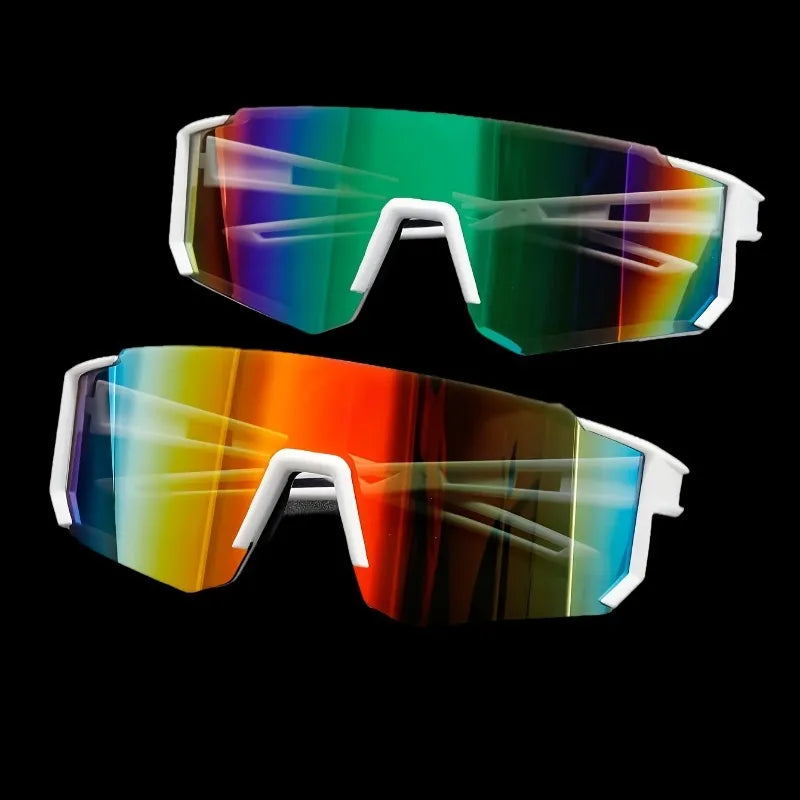 2 Pairs of Frameless Fashionable Glasses for Women and Oversized Classic Glasses for Men