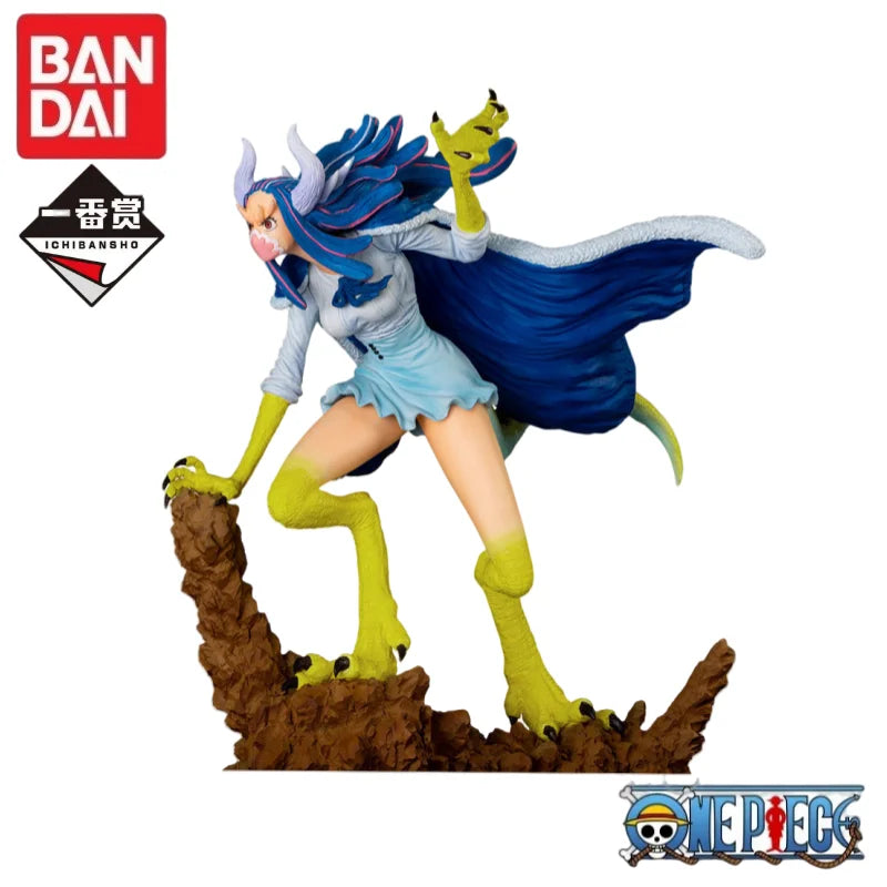 Special OfferIn Stock 100% Original Bandai Ichiban Kuji Ex One Piece Girl's Collection Ha No Kirameki Yamato Ulti Black Maria An
