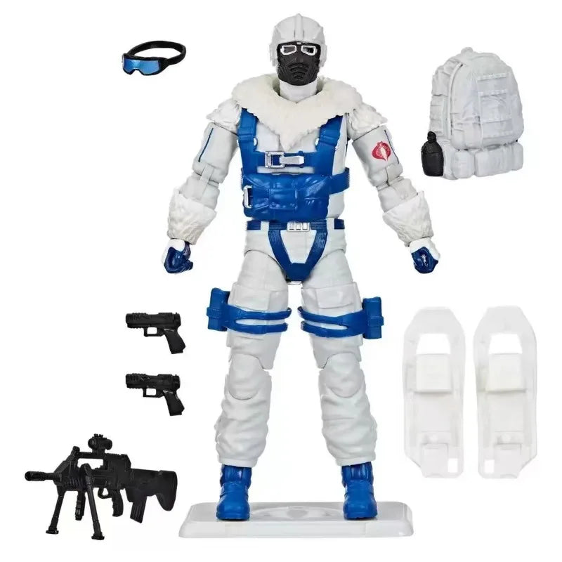 Original Hasbro G.I. Joe GI Joe Classfied Series Retro Cardback Cobra Snow Serpent Action Toy Figure
