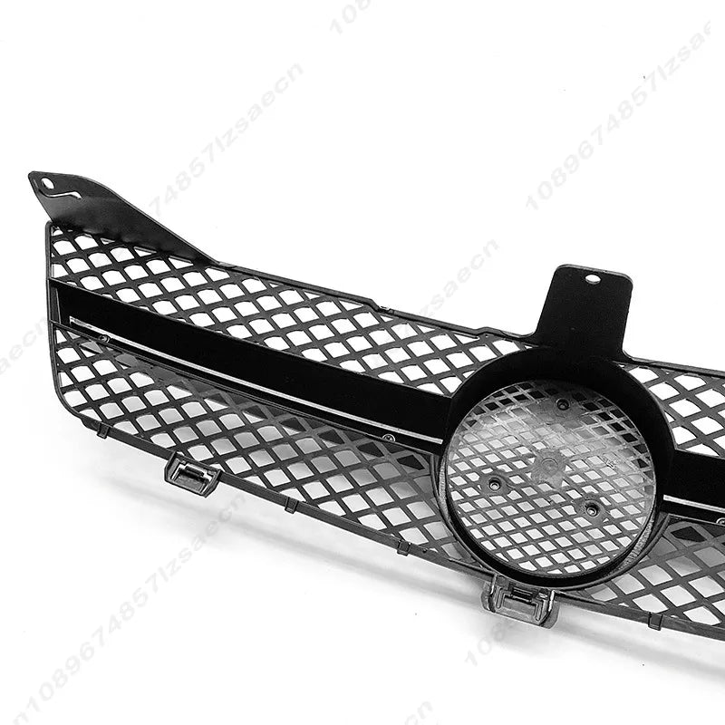Chrome Silver Diamonds Style Bumper Grille For Mercedes Benz CLS-Class W219 CLS350 CLS500 2009-2011 AMG GTR Style Hood Grilles