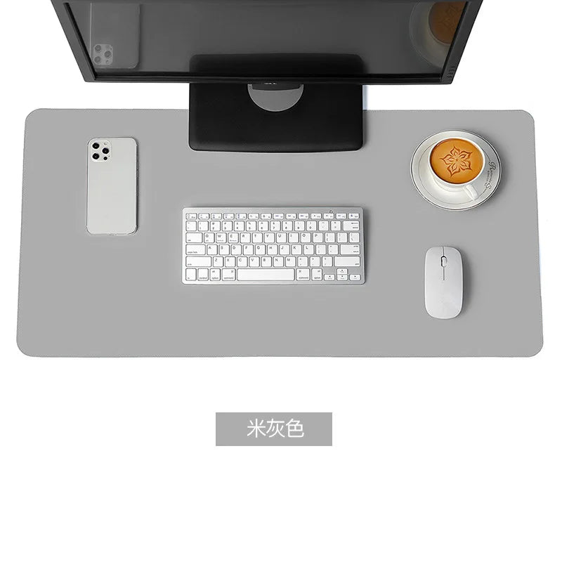 Large Mouse Pad Office Desk Pad Protector Non-Slip Waterproof Easy To Clean Desk Mat Computer Mat Gaming Mouse Pad