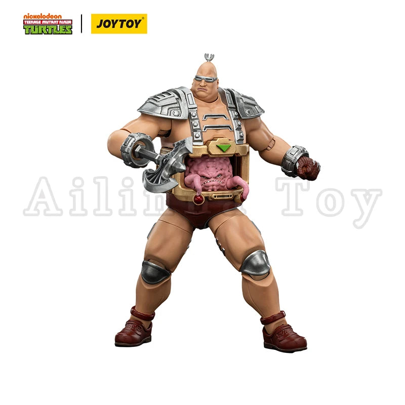 JOYTOY 1/18 Action Figure Turtles Krang Anime Toy