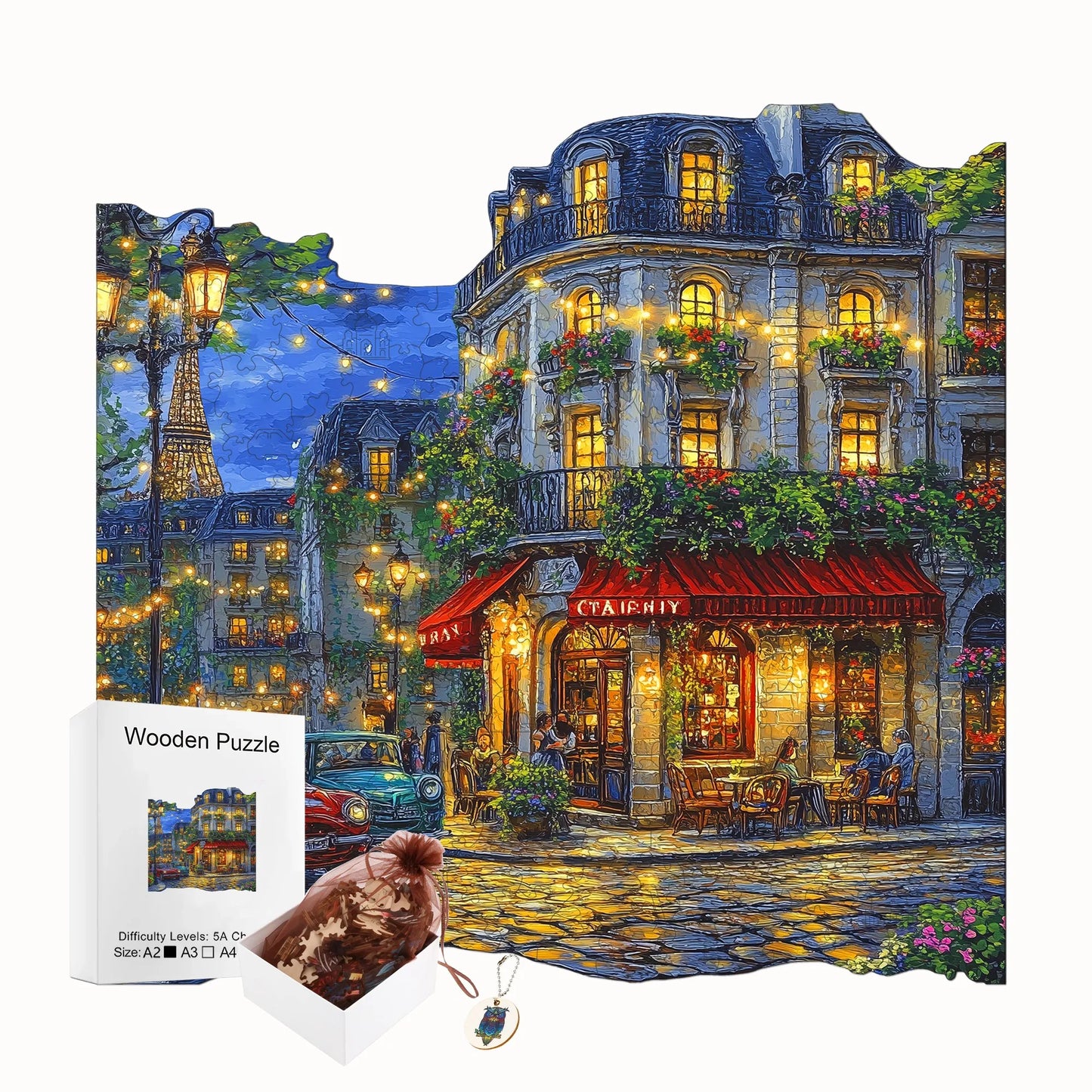 Fantasy Style Wooden Jigsaw Puzzle Wood Home Decor Painting Christmas and Halloween Gift Toy For Teen And Kid