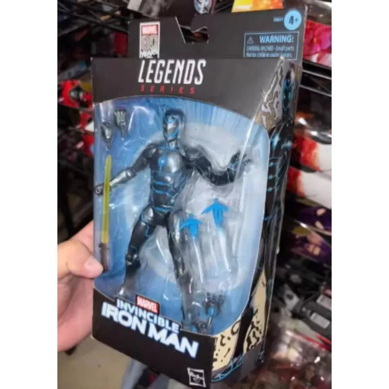 Original Hasbro Marvel Legends Series Invincible Iron Man Anime Figure Toys Collection Ornaments