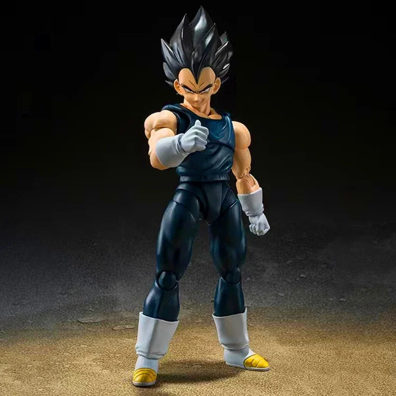 Anime Super Dragon Ball Combat Shf Saiyan Base Vegeta Movable Action Figure