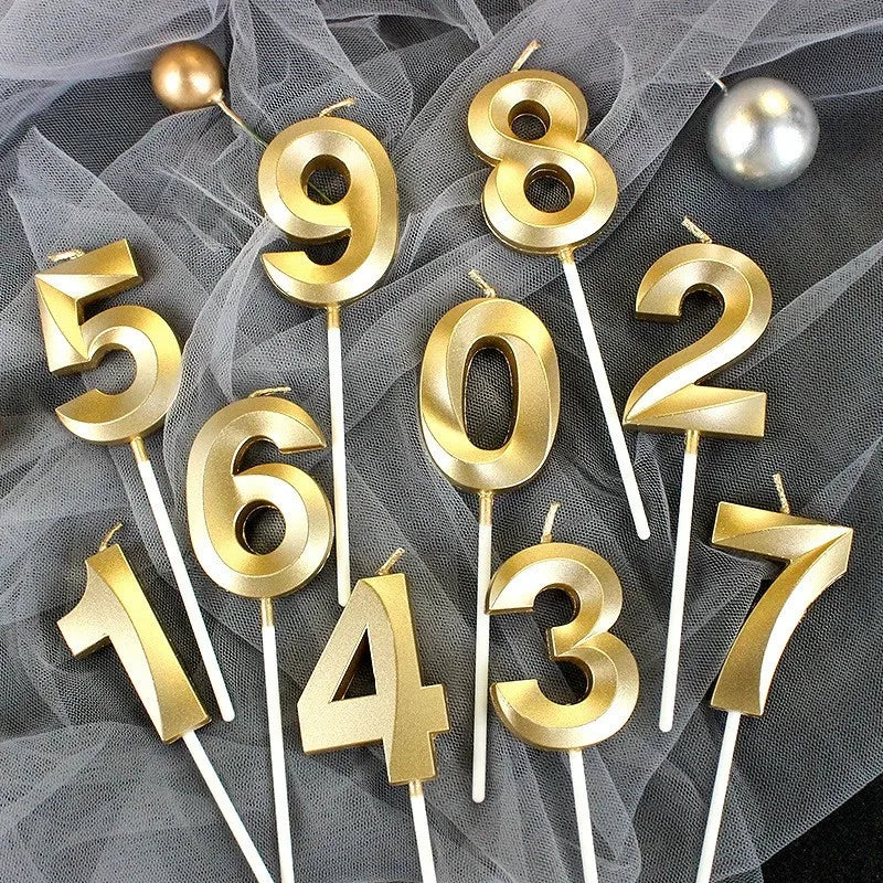 1pc Age Number Candle, Birthday Cake Candle, Creative Party Event Celebration Anniversary Cake Decoration