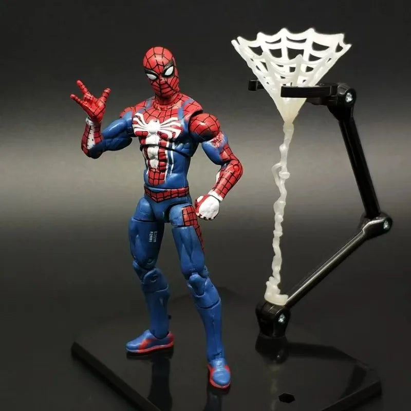 Original Hasbro Marvel GAMER VERSE SPIDER MAN & MISTER NEGATIVE Anime Figures Toy Model Collection