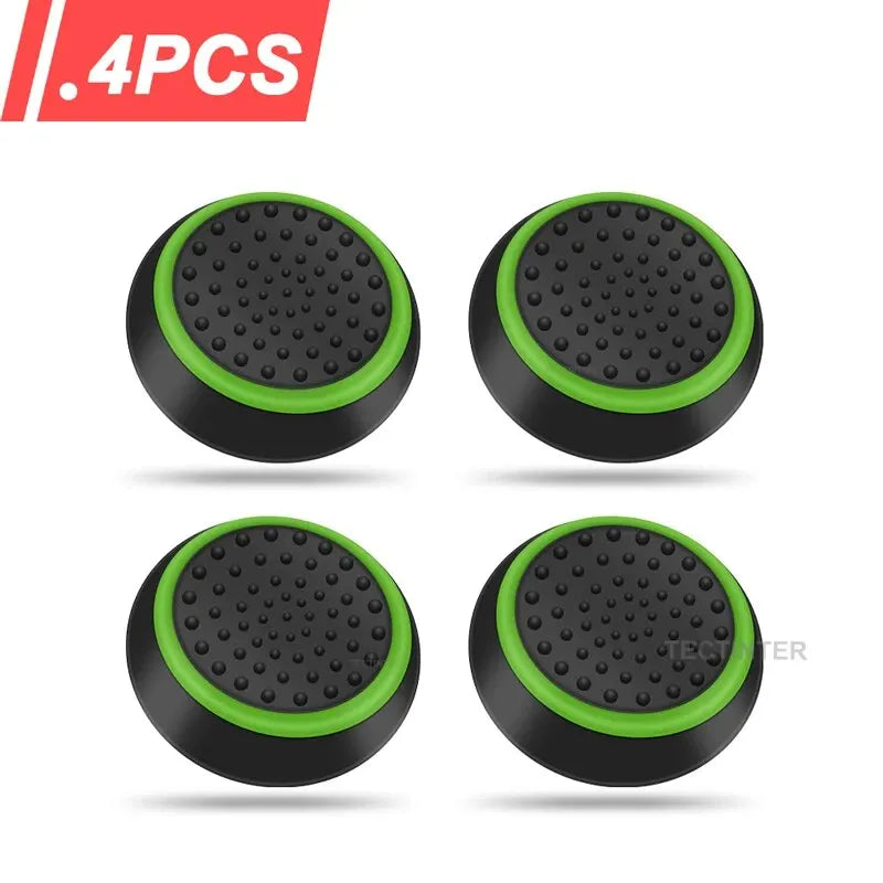 4Pcs Silicone Gel Thumb Grips Cover,Sony PS5/PS3/PS4, XBOX 1 Series X S/Xbox360