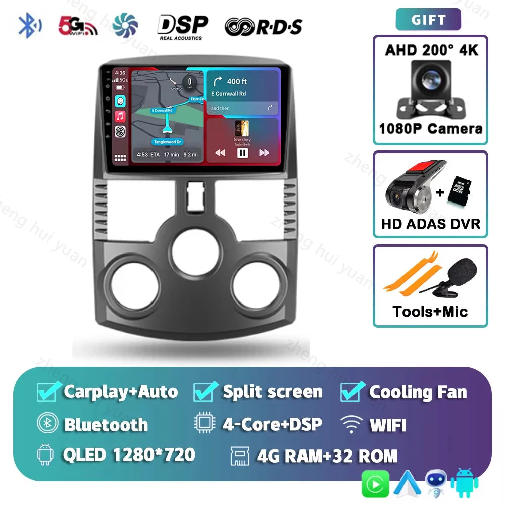 Android 15 For Toyota Rush J200 1 2006 - 2018 2K QLED Android Car Radio Multimedia Video Player GPS stereo CarPlay Head Unit 4G