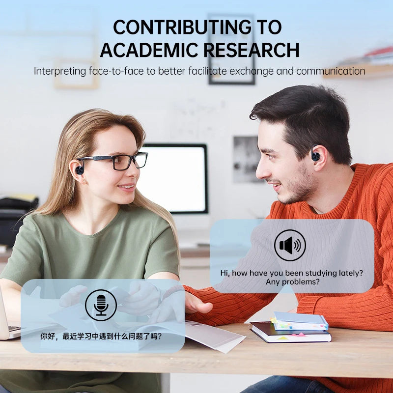 Language Translation Earbuds Online Support 144 Languages And Accent Translate Music And Call Wireless Translation Device 2025