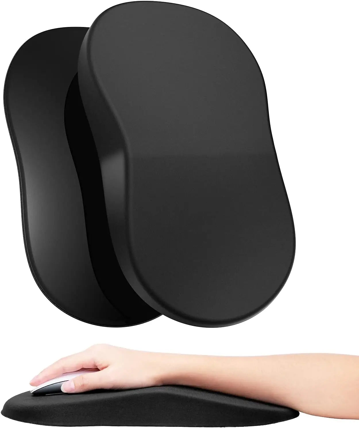 Entire Memory Foam Mouse Pad, Pain Relief Mouse Pad with Wrist Rest, Ergonomic Mouse Pad Wrist Support for Office & Home