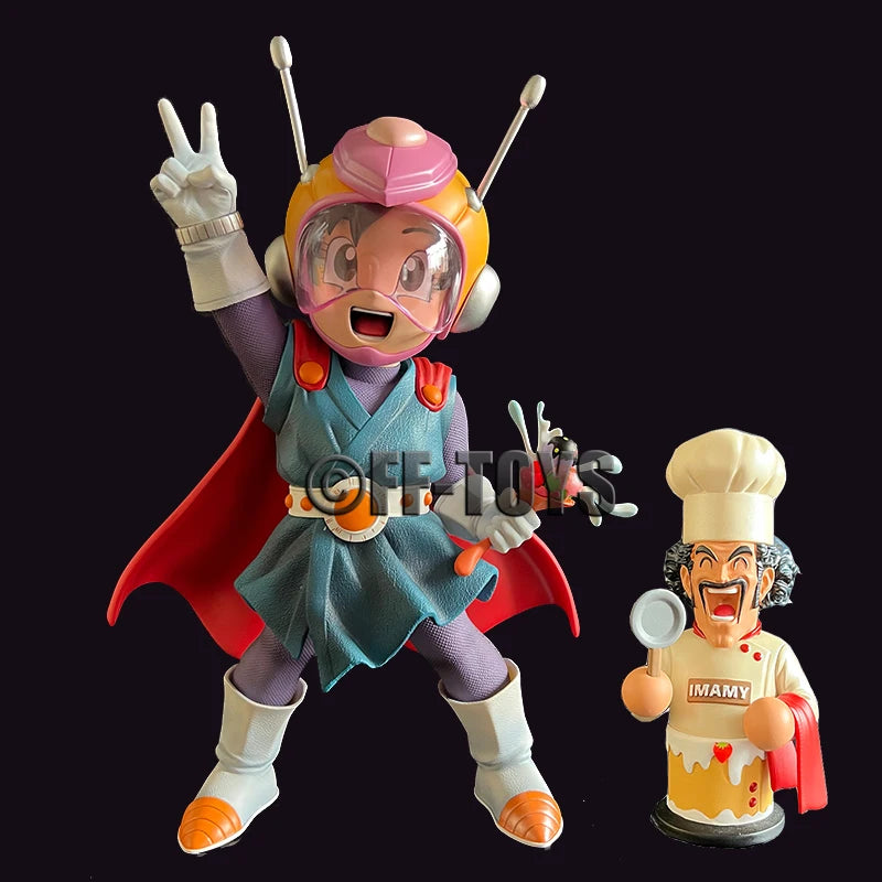 Anime Dragon Ball Gt Pan Figure Mister Satan Pan Figurine 22cm PVC Action Figures Collection Model Toys for Children