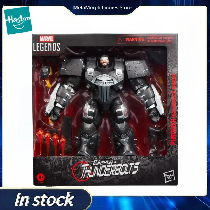 Original Hasbro Marvel Legends Series Punisher VS Thunderbolts Action Toys Figure Collection Model