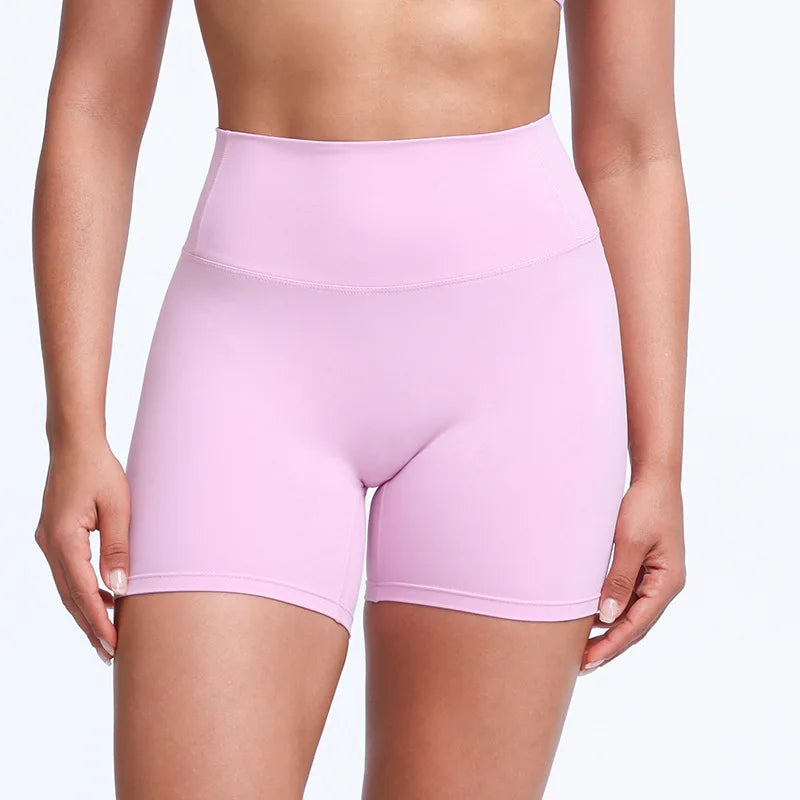DIA FIT JOY New Naked feel tight fitting pants cycling yoga pants high waisted and hip lifting sports shorts fitness pants