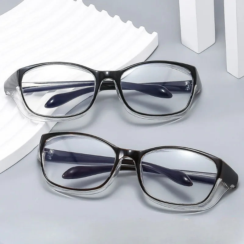 3PCS Work Safety Goggles Anti-Splash Wind Dust Proof Protective Glasses Optical Lens Frame For Research Cycling Eyes Protector
