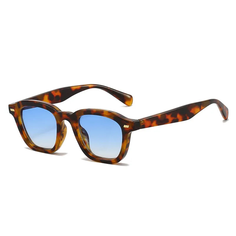 JNPCXI New Retro Square Women Sunglasses Fashion Quality Blue Candy Color Trending Men Sun Glasses Shades UV400