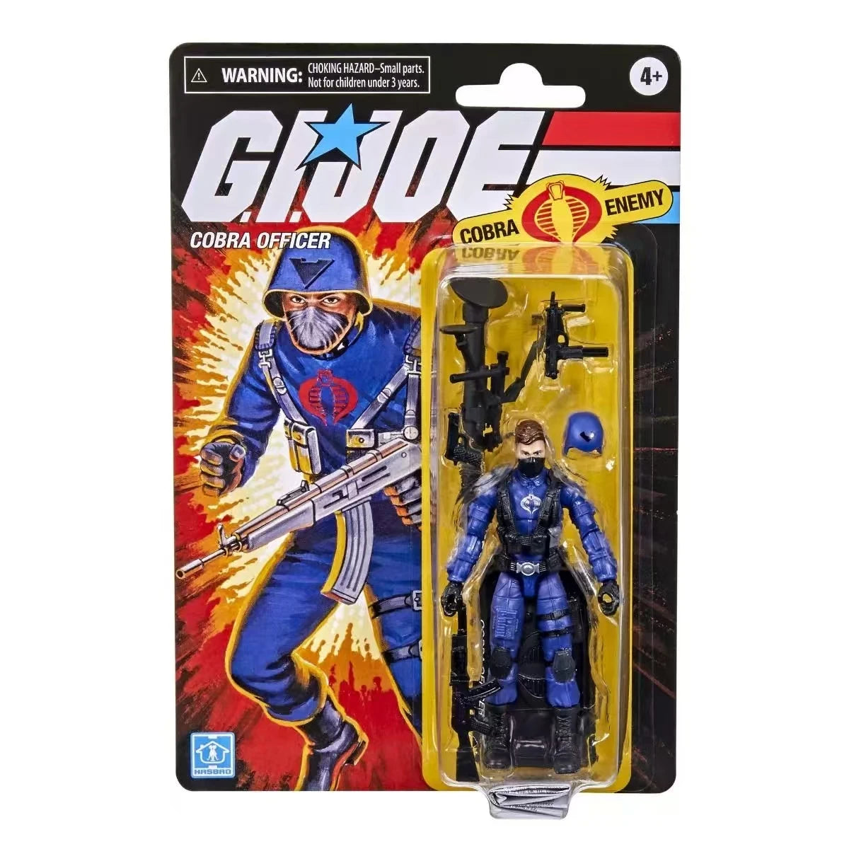 Original Hasbro G.I. Joe Classified Series Retro Hanging Card COBRA TROOPER/OFFICER/Grant/STALKER Anime Figure Collection Toys