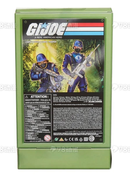 Original Hasbro G.I. Joe Classified Series Retro Collection Cobra Officer & Cobra Trooper 2-Pack Anime Figures Toys Models