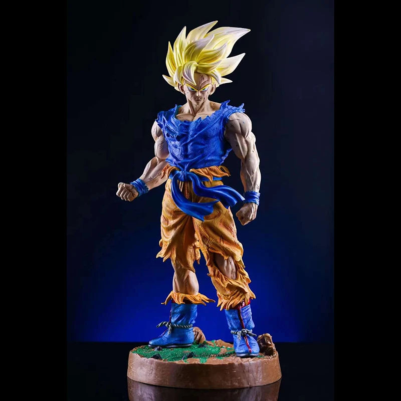 43CM Dragon Ball Z Figure Son Goku Namek Super Saiyan Figurine PVC Action Figures GK Statue Collection Model Toys for Children
