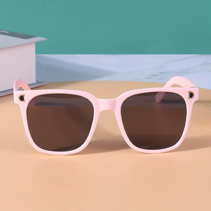 Fashionable children's sunglasses, children's polarized sunglasses, boys and girls' UV resistant sunglasses