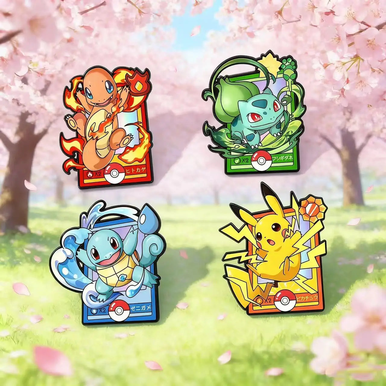 4pcs Cute Cartoon Game Console Monsters Lapel Pins Set Fashion Jewelry Brooches for Backpack Clothes Holiday Gifts