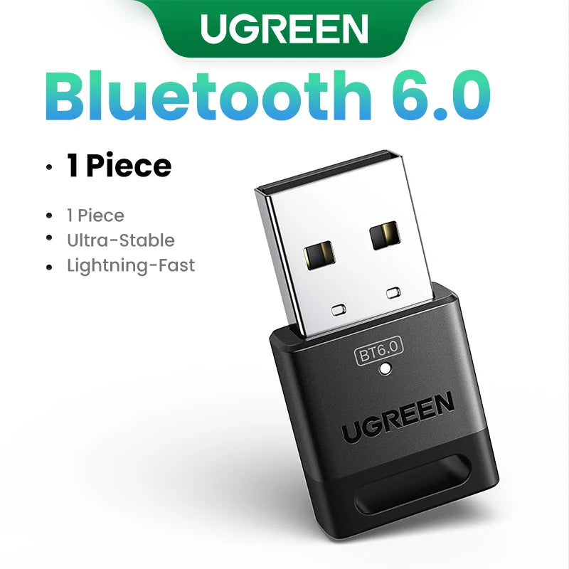 Bluetooth Adapter USB Bluetooth 5.4 for PC Dongle Adapter Wireless Mouse Keyboar