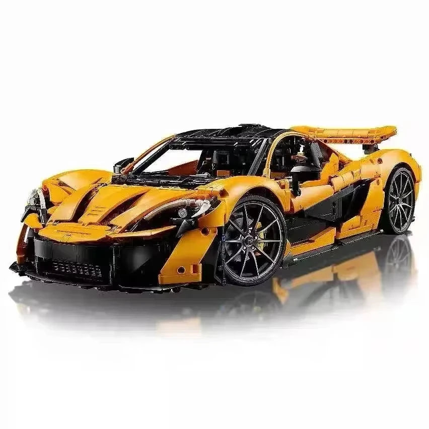 Technology P1 Supercar Building Block bricks, Adult Mechanical Engineering Toys