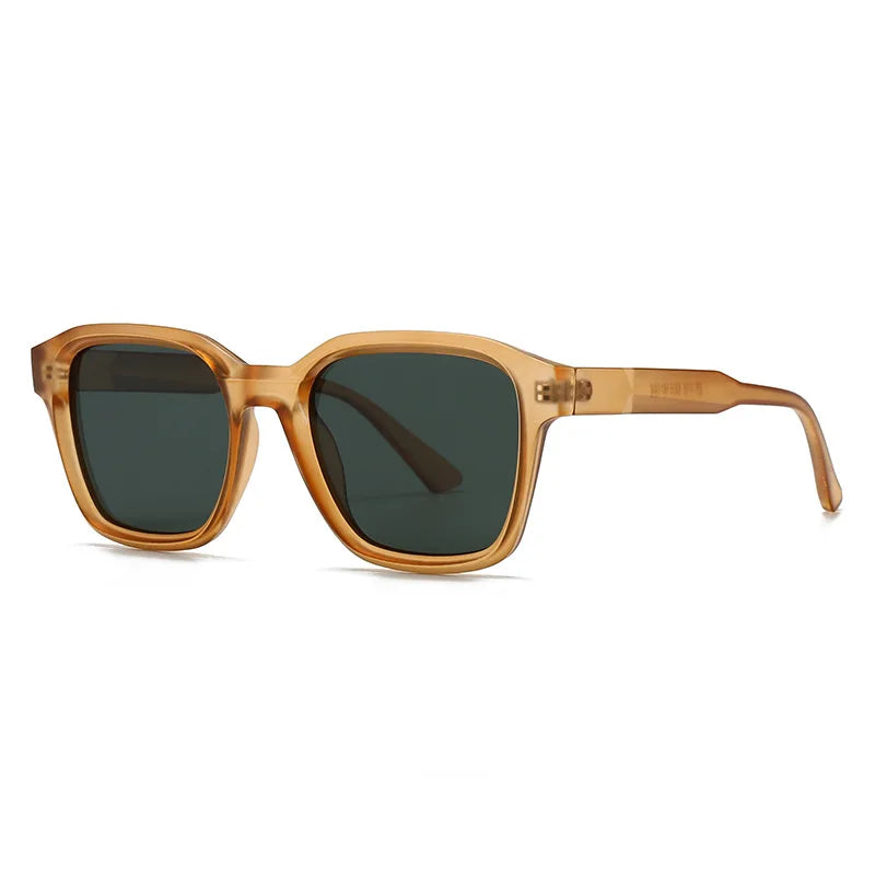 JNPCXI New Ins Popular Fashion Square Sunglasses Women Retro Gray Trending Men Shades UV400 Sun Glasses
