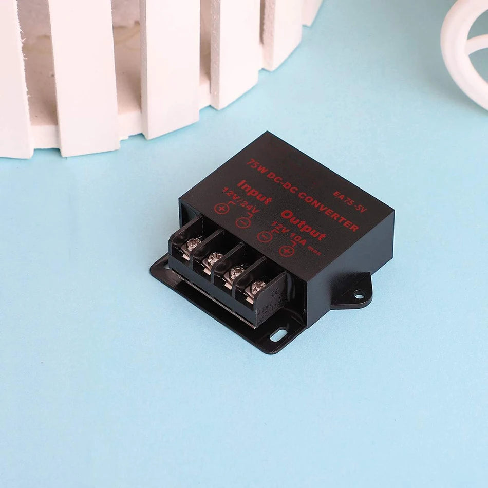 DC Converter Voltage Reducer Regulator Step Down Buck Converter Power Supply Volt Transformer Module 12V 24V to 5V 3A 5A 10A 15A