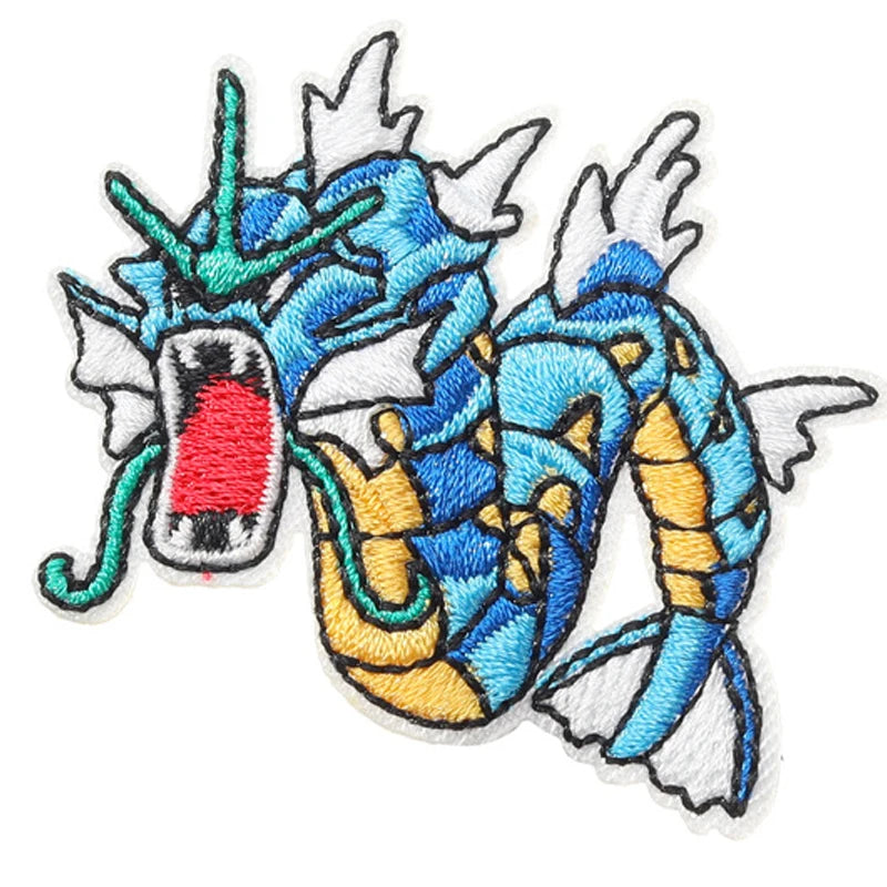 Cute Things Patch Cartoon Anime Embroidered Patches For Clothing DIY Iron on Patches For Clothes Game Patch Stickers