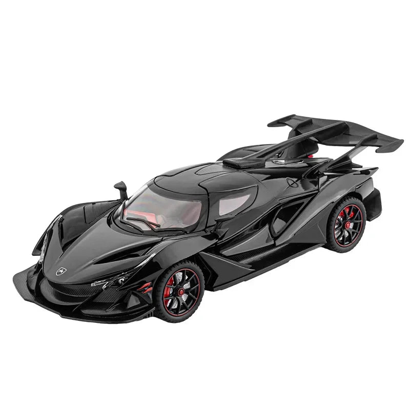 1/24 Apollo IE Alloy Car Model Super Sports Car Toys Simulation Diecasts & Toy Vehicles Decoration For Kids Boys Christmas Gifts