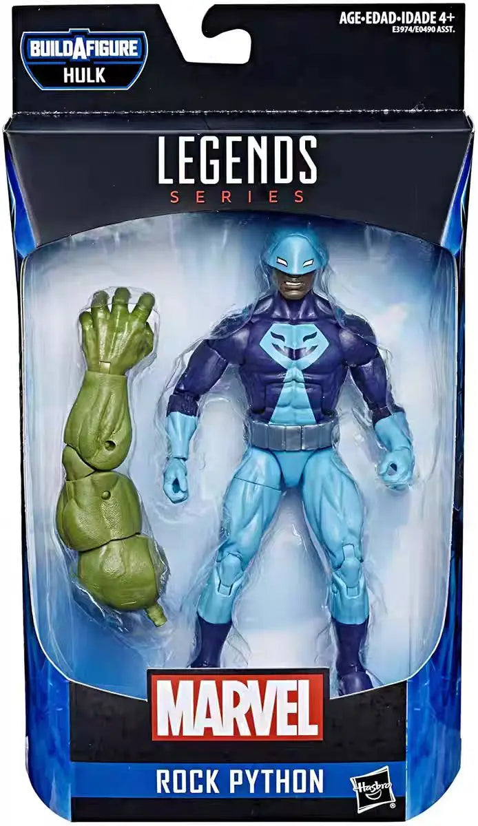 Original Hasbro Marvel Legends Series Rock Python Action Toy Figure Collection Model
