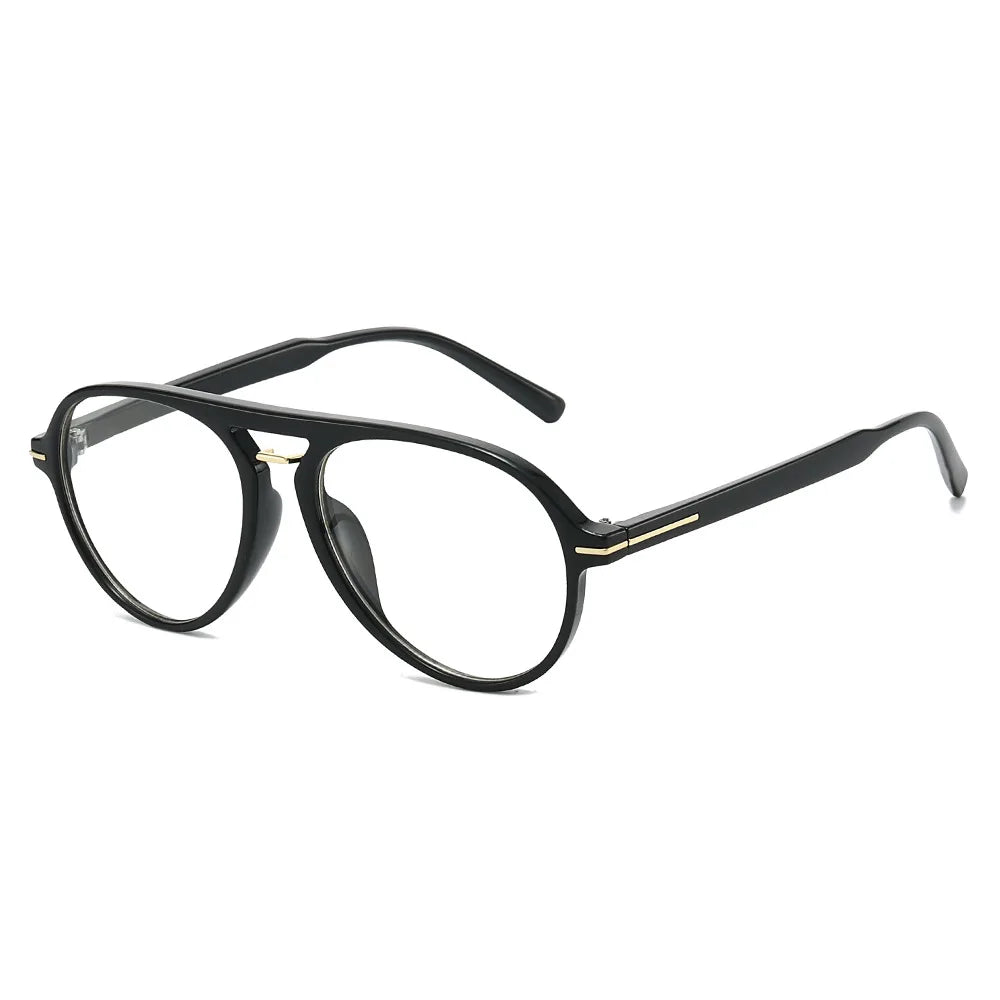 JNPCXI New Fashion Pilot Sunglasses Women Double Bridges Shades Retro Men Candy Color Gradient Trending Sun Glasses UV400