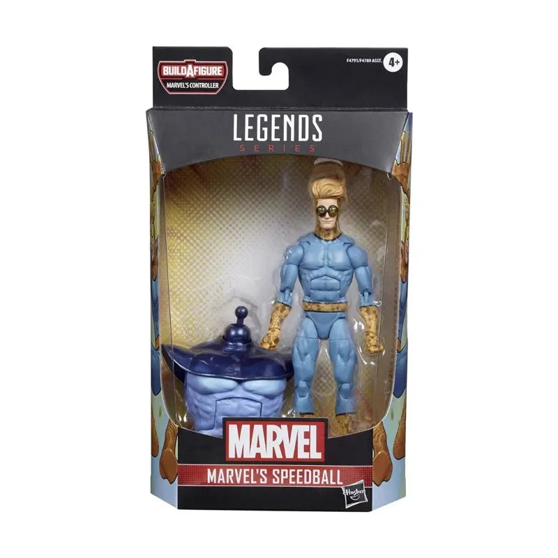 Original Hasbro Marvel Legends Series MARVEL'S SPEEDBALL  Action Toy Figure Collection Model