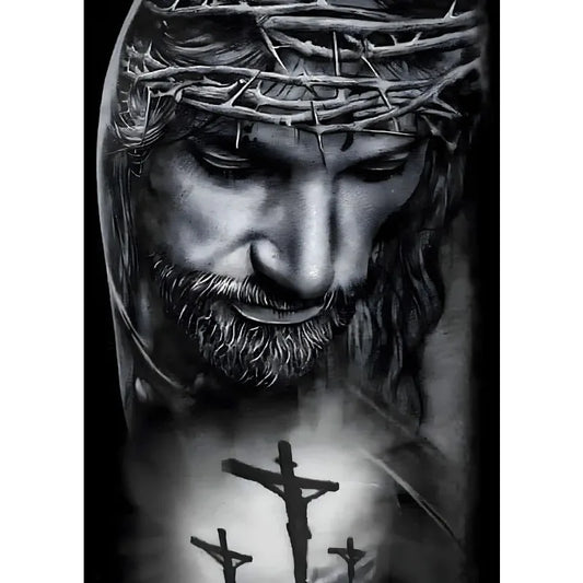 Jesus Lion Christian Hand of God Canvas Paint Religious Posters Wall Art 07