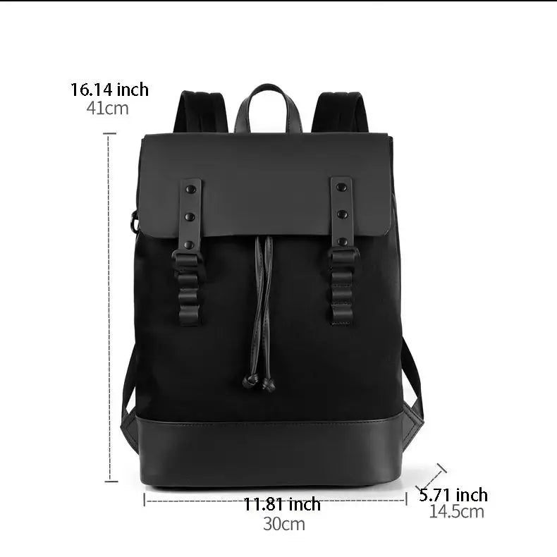 SWISS Fashion Men Bag 15.6-inch Waterproof Casual School Backpack PC Compartment