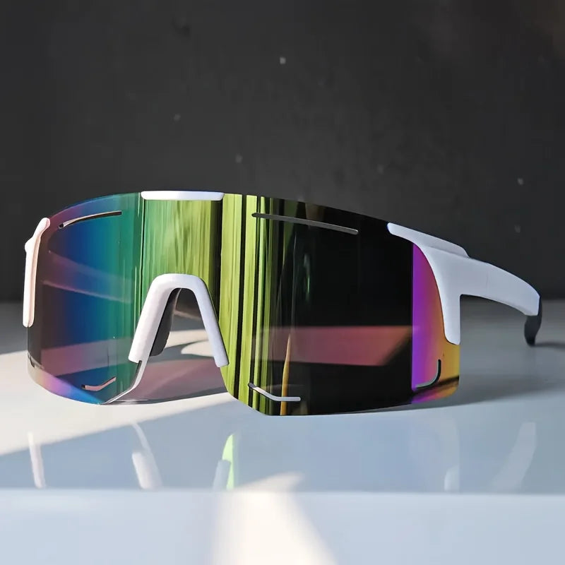 4 Pairs of Retro Sports Fashion Glasses for Men and Women Stylish Gradient Lenses Lightweight and Durable Design