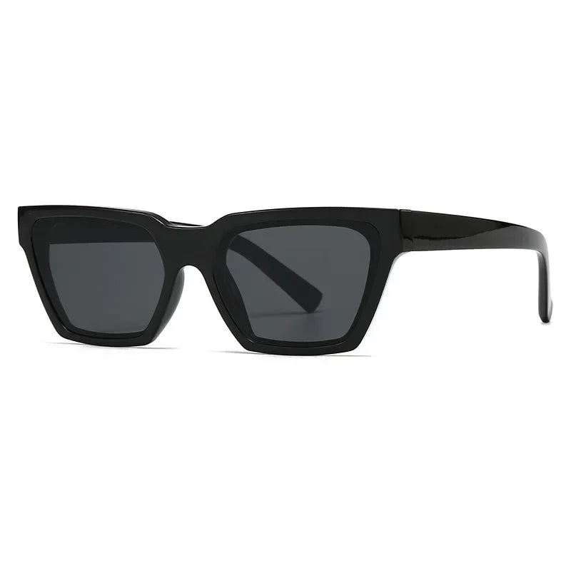 JNPCXI Cat Eye Sunglasses Women Fashion Multicolor Orange Shades UV400 Men Trending Gradient Sun Glasses