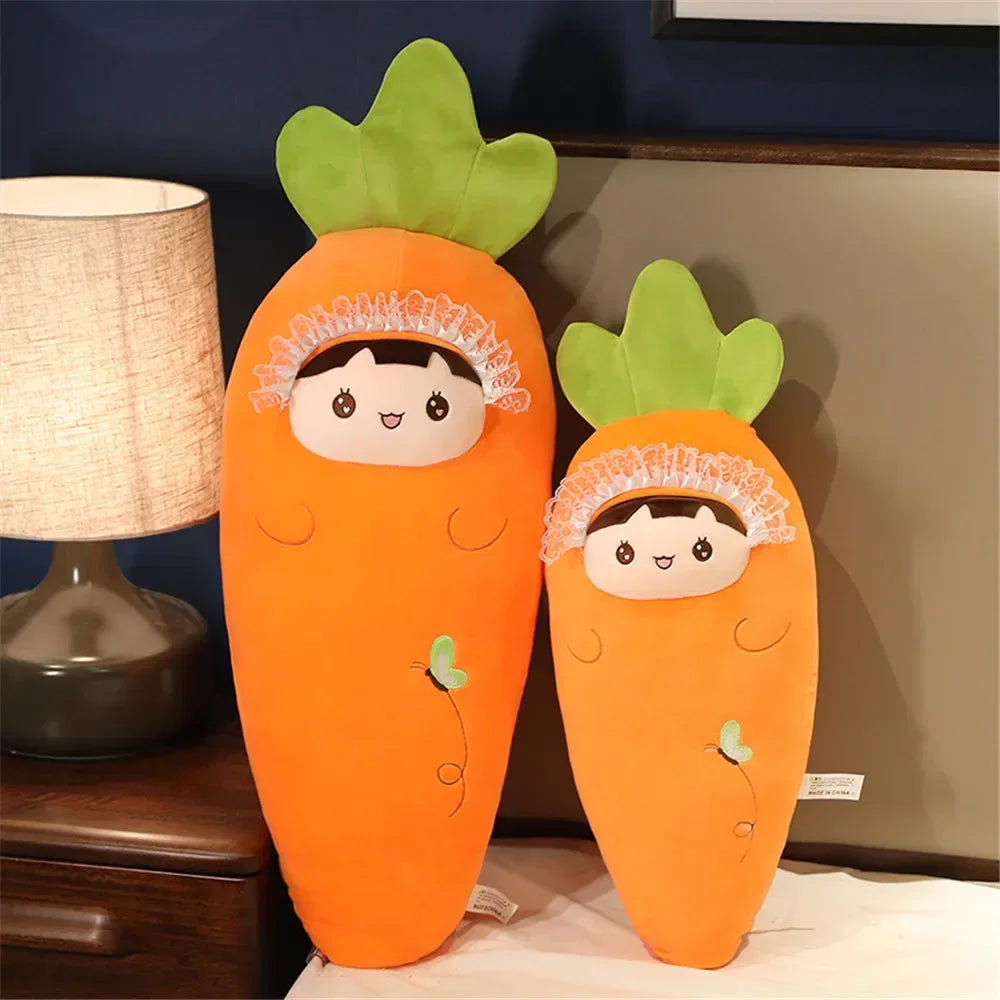 45-110 Cm Plush Toy  Doll  Long Carrot Throw Pillow Pillow Sleeping Companion Doll Birthday and Christmas Gift