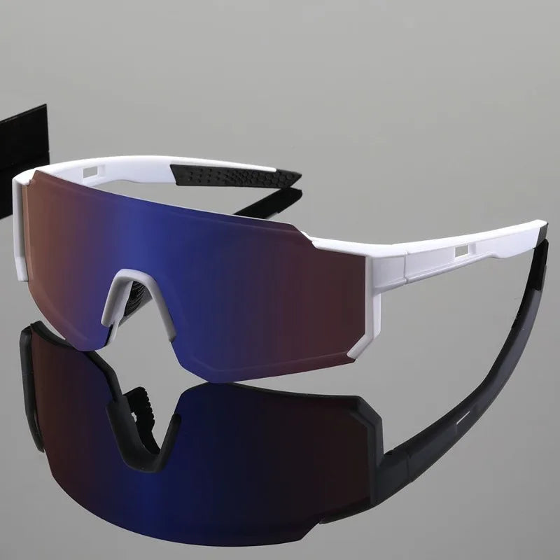 1 Pair of Lightweight Wraparound Frame Glasses Classic and Stylish Ultra-light Quality Wrap-around Eyewear Multi-color Lenses
