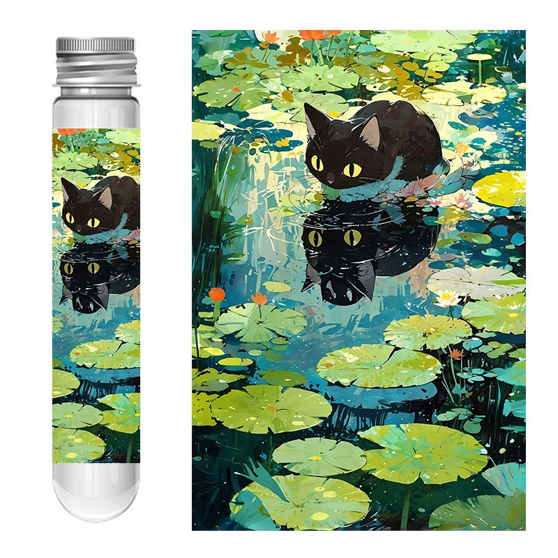 150-Piece Mini Jigsaw Puzzles 10x15cm - Animals, Landscapes & Cartoon Designs for Adults, Family Fun Activity Travel  Gift