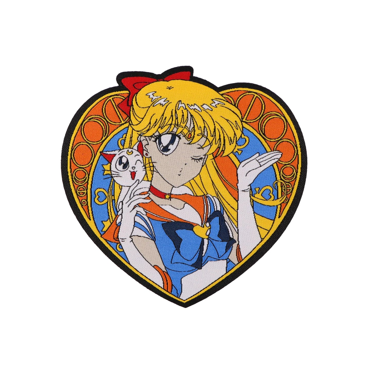 Cute Anime Girls Embroidery Patch Japanese Manga Iron On Patches For Clothing Thermoadhesive Patches On Clothes DIY Sew Badges