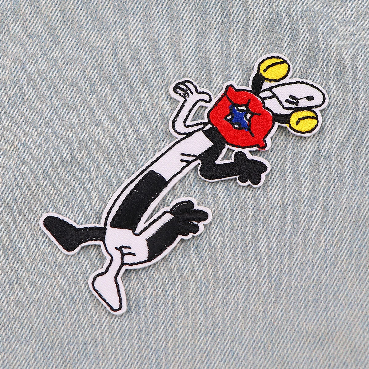 Funny Cartoon Embroidery Patch Iron On Patches for Clothing Thermoadhesive Patches Cute Things Patches On Clothes Badge DIY Sew