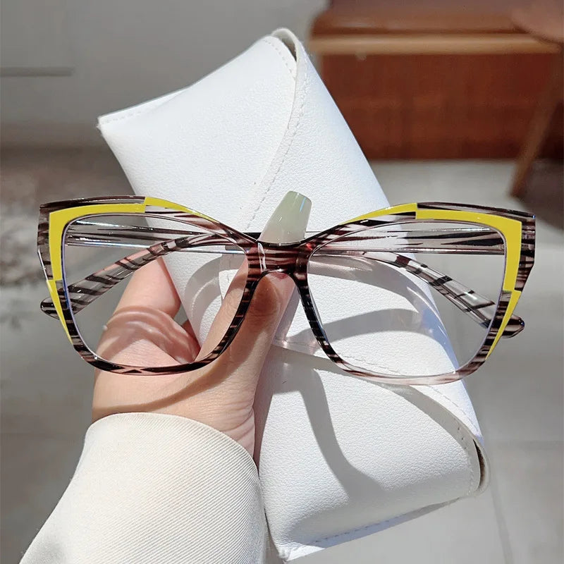 JNPCXI Square Women Glasses Frame Clear Anti-Blu-Ray Eyewear Fashion Red Men Optical Frame Wholesale Price