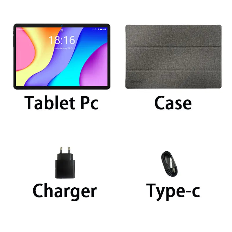 BMAX I9 PLUS 10.1" Android 14 Tablet 12GB RAM (4+8), 64GB ROM IPS HD Touchscreen